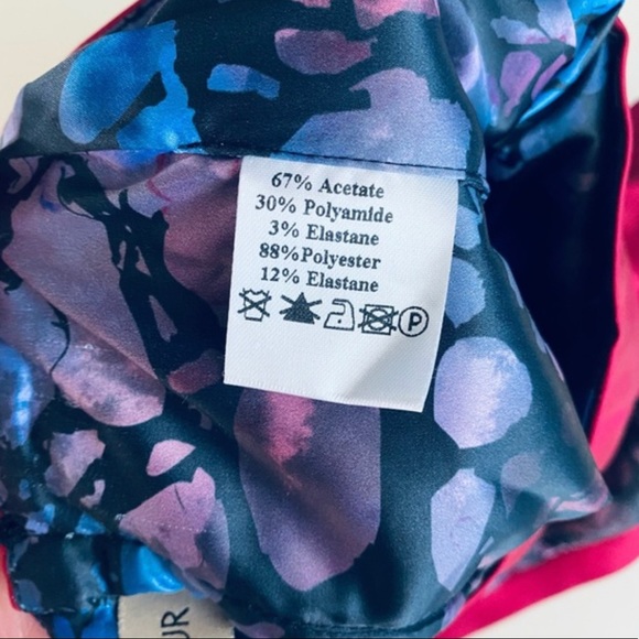 Murmur Satin Candy Shorts in Ruby NWOT - Picture 8 of 9